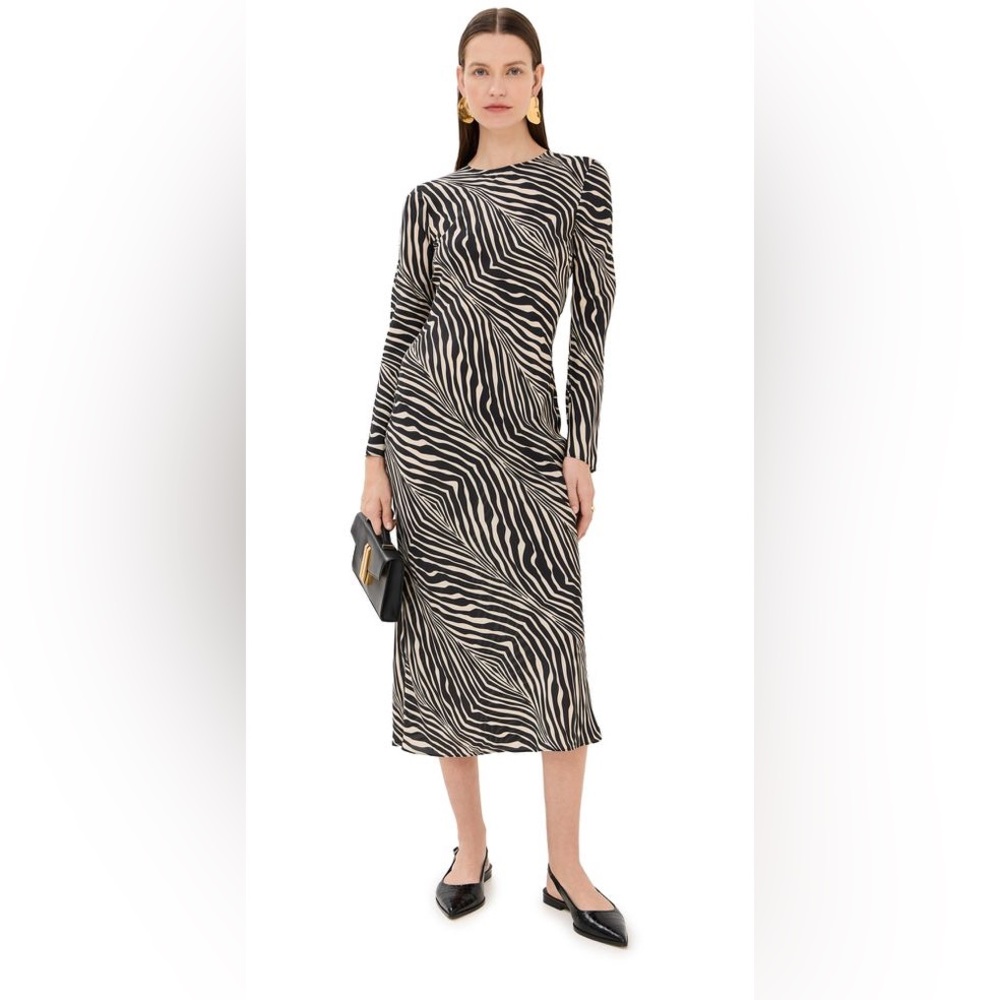 Malene Birger Parise Dress in  Zebra